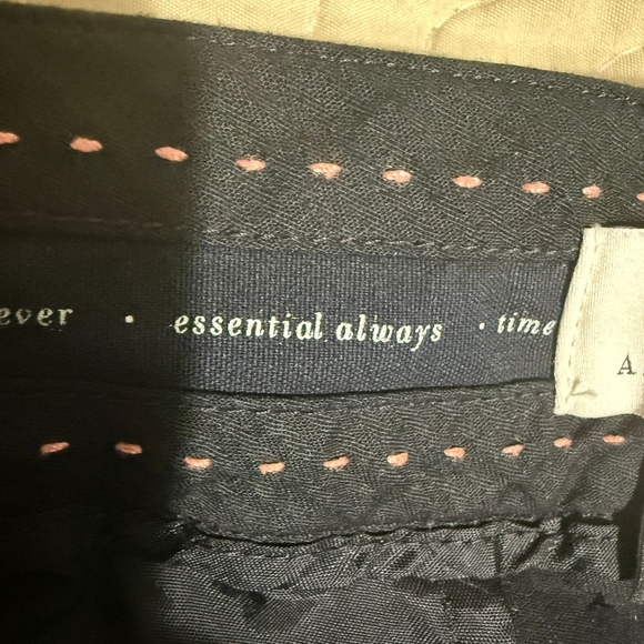 Anthropologie Black Slim Trouser Pants - Picture 7 of 7